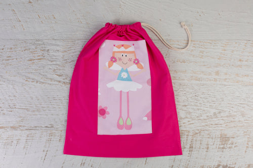 Princess drawstring bag on sale