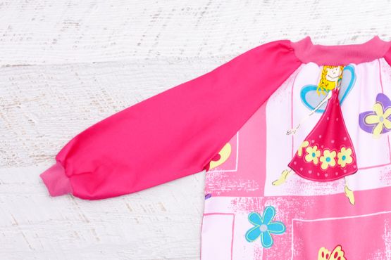 Funky Fairy Smock with Pink Sleeves